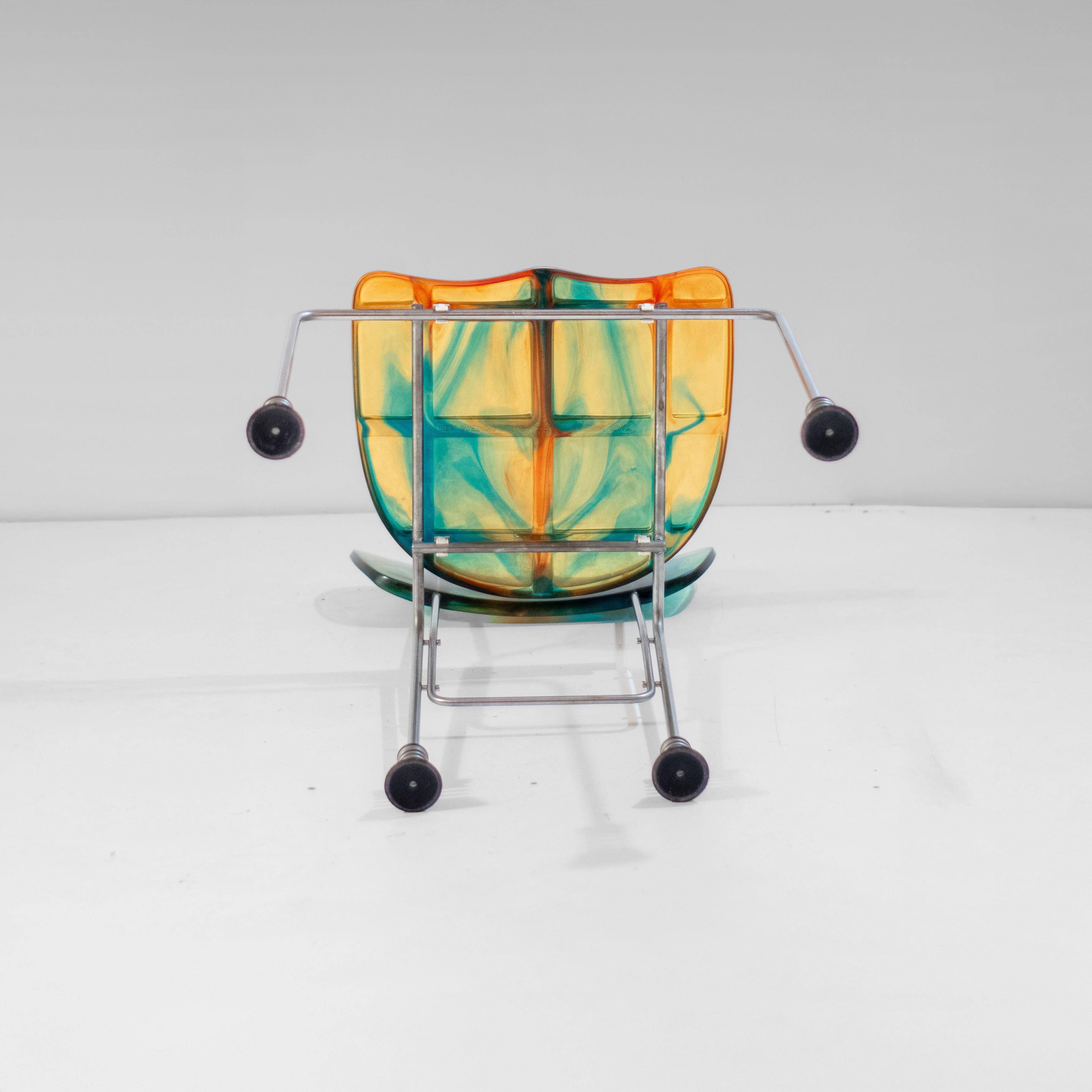Italian Design Chair Broadway by Gaetano Pesce for Bernini, 1993