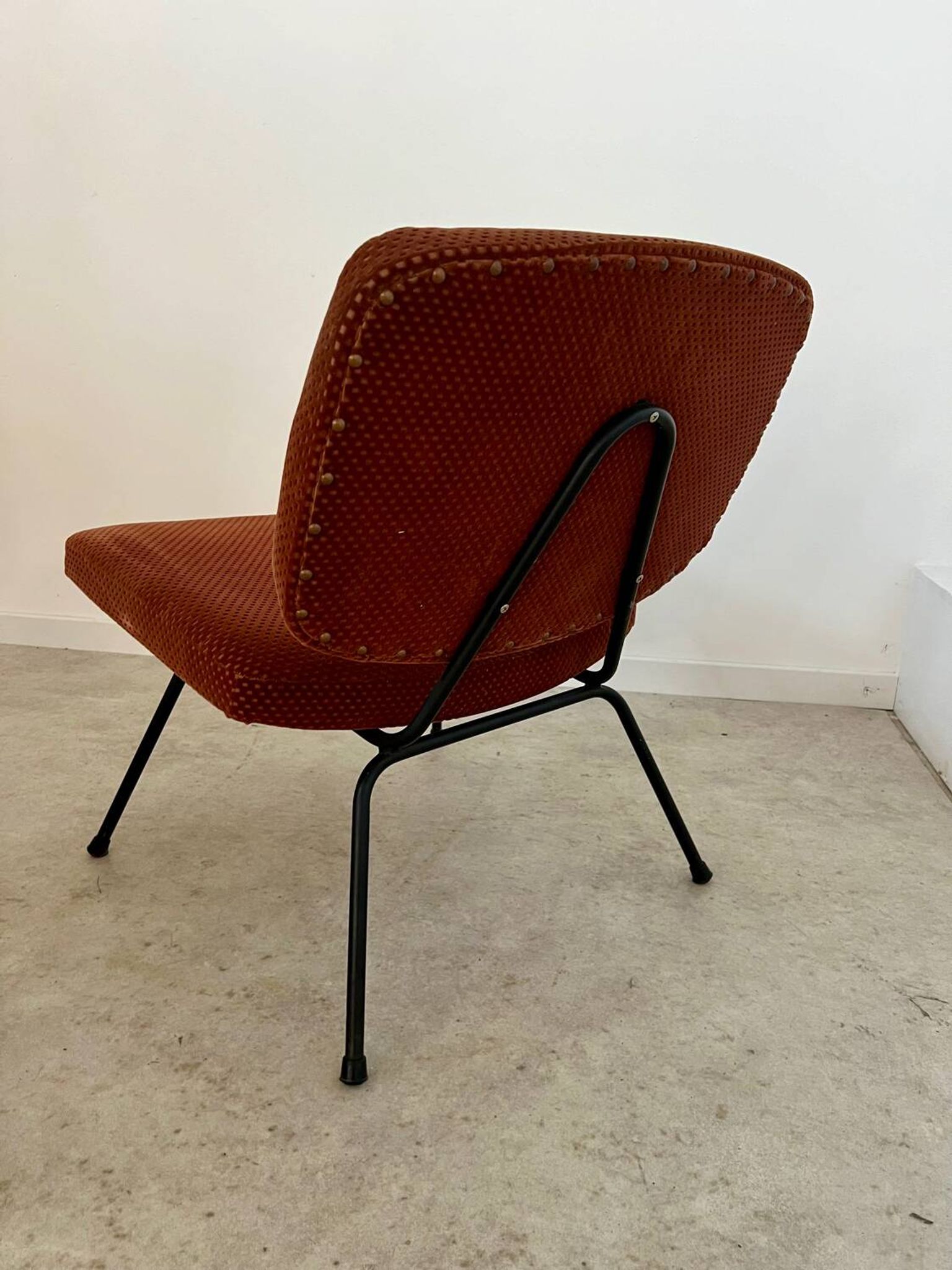 Lot of 2 old CM 190 armchairs by Pierre Paulin, French design from the 60s