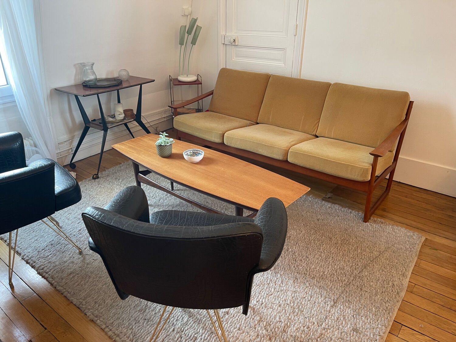 Swedish canapé by Peter Hvidt and Orla Molgaard-Nielsen