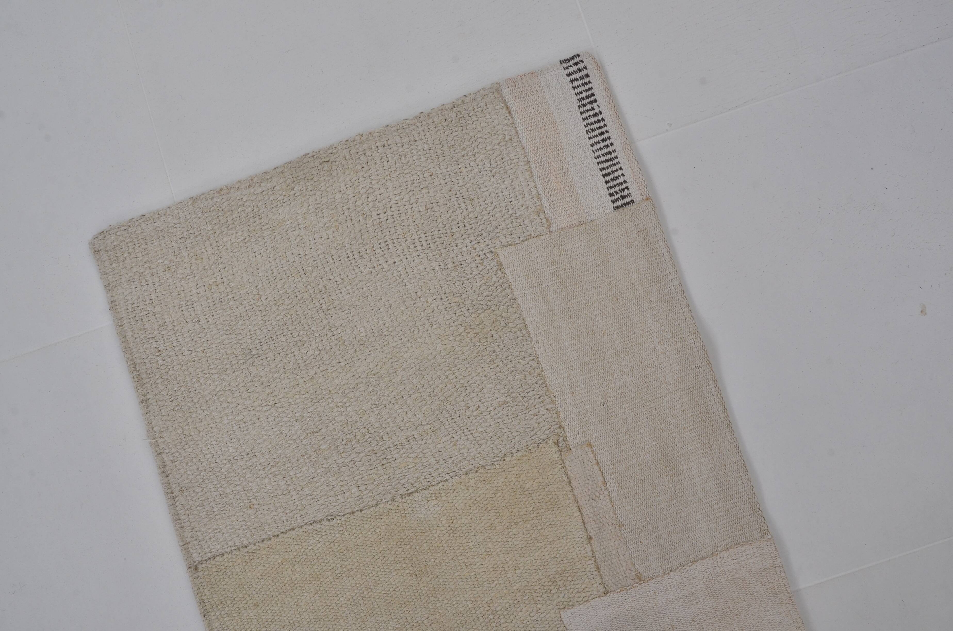 Vintage Anatolian Hemp Kilim Runner sku3844