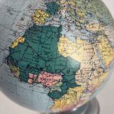 Vintage terrestrial globe 1947 Taride Paris - 29 cm