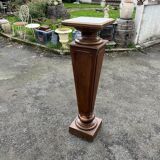 Large wooden and marble column/sheath