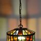 Color stained glass suspension