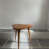 Vintage free-form tripod table