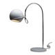 Lampe de table arc en chrome par Cosack