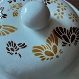 Sarreguemines soup tureen and lid