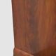 Louois Philippe chest of drawers with double ogees in mahogany and 19th century veneer