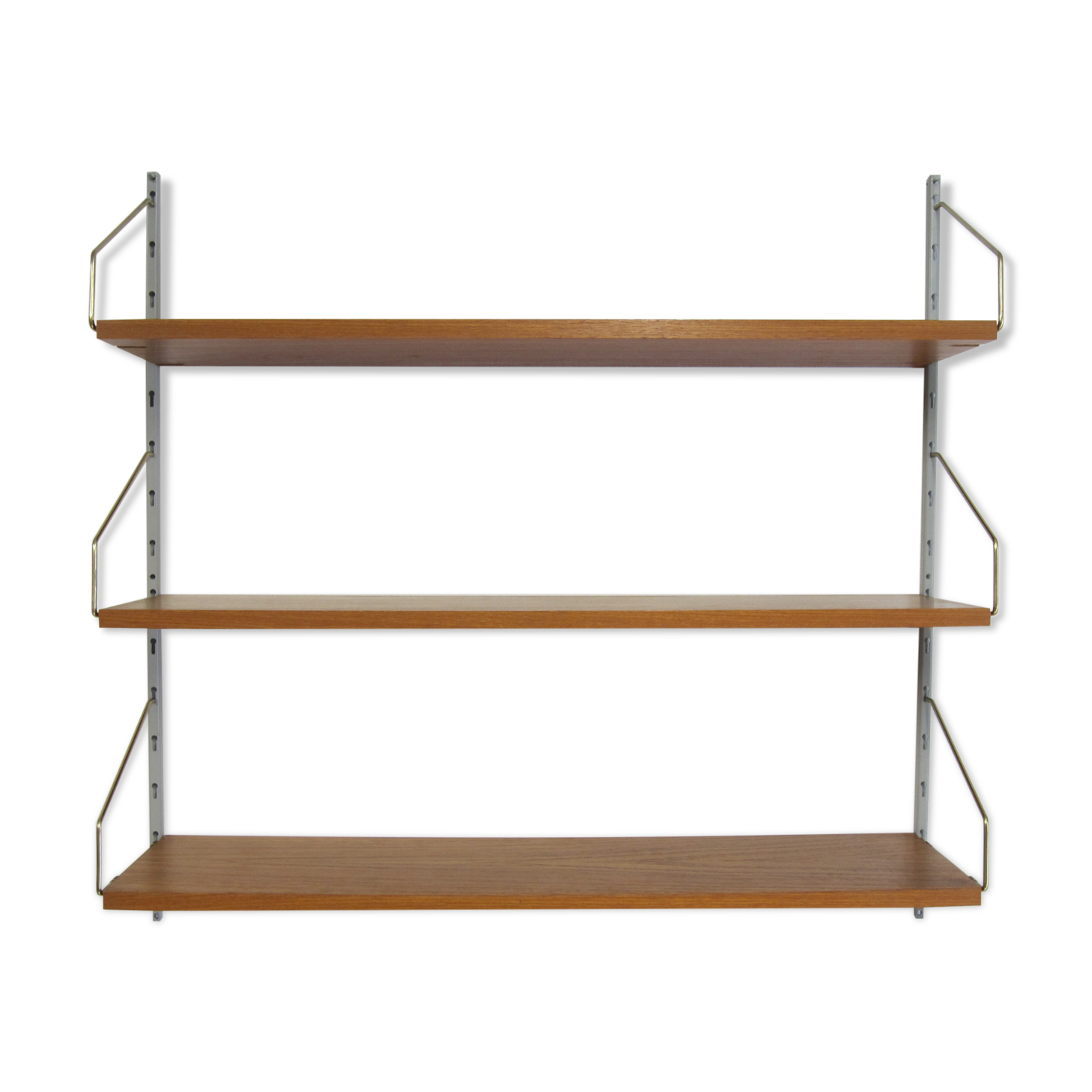 Scandinavian modular wall shelf