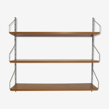 Scandinavian modular wall shelf