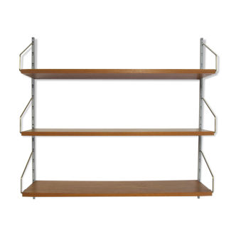 Scandinavian modular wall shelf