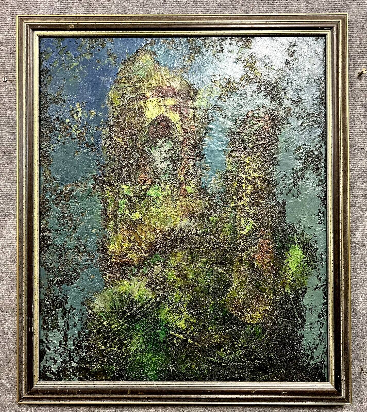 Russian School 1997: modernist oil on canvas