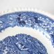 6 English plates country décor