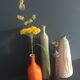 Vase soliflore céramique signé