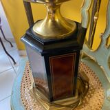 Lamp base in lacquer and metal 1980s