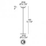 Leucos Nicole Terra - Floor lamp - NEW IN BOX