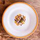 Suite of 6 Creole plates and montereau Oeillet