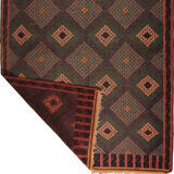 Anatolian handmade kilim rug 297 cm x 191 cm