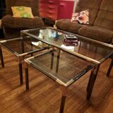 Set of 3 nesting tables, Italy 70's
