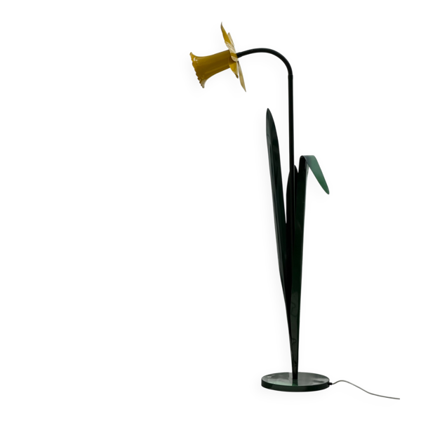 Lampe de sol collectible Daffodil Pop Art de Mike Bliss pour Bliss Flights of