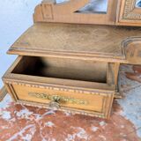 Louis XVI style dresser with pink marble