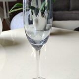 Lot 4 multicolored champagne flutes