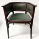 Art deco armchair in courbet wood "maison thonet" 20th century