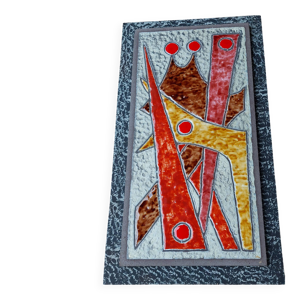 Décor mural 1960 en - lave