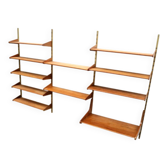 Vintage wall unit / shelving unit by Kai Kristiansen made in the 50s