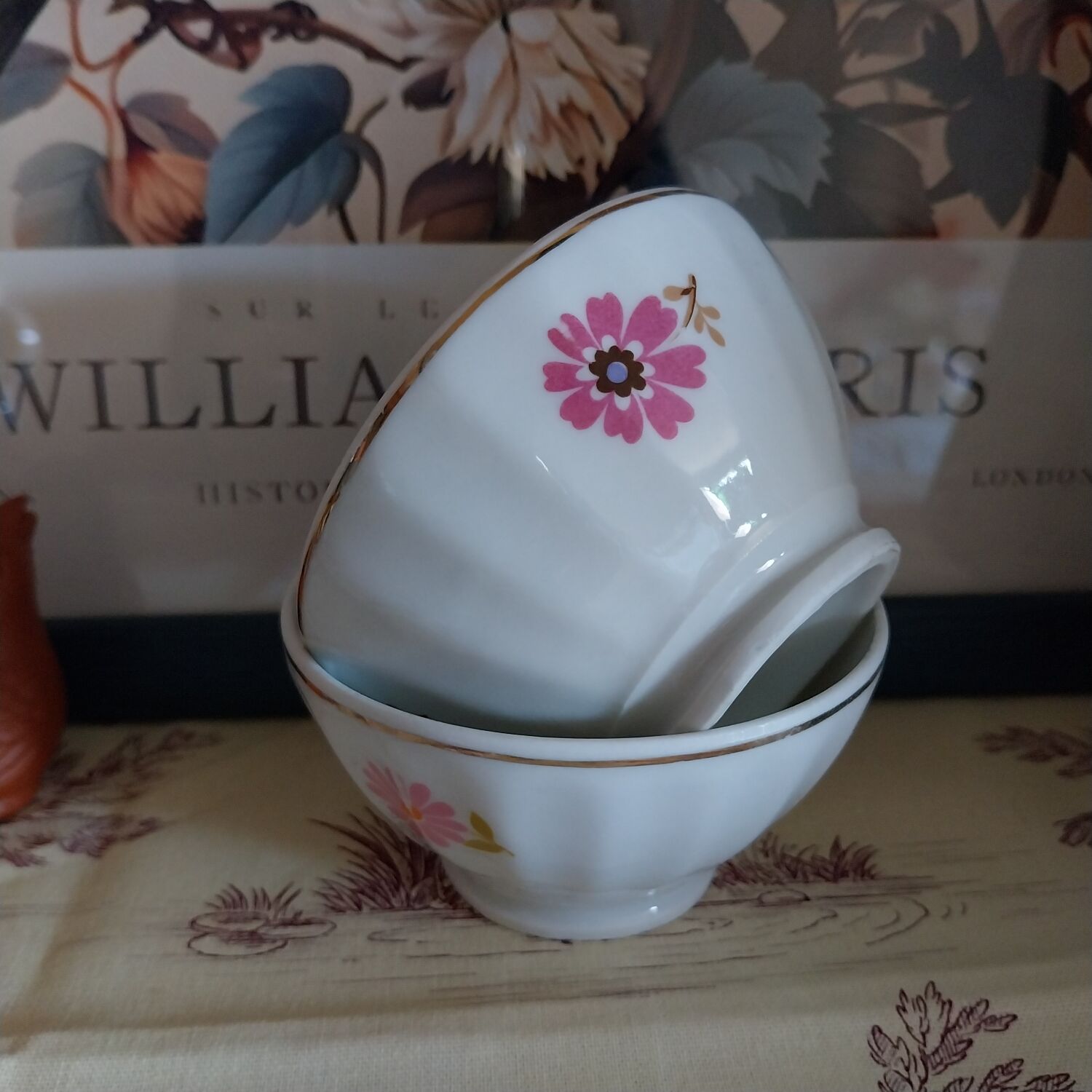 Vintage porcelain bowls