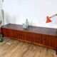 Enfilade basse scandinave palissandre