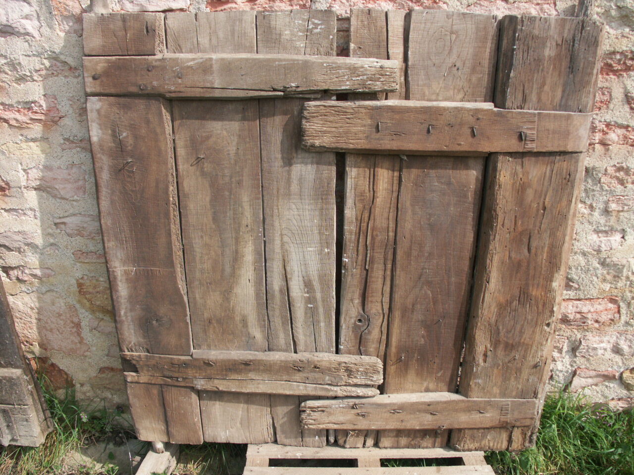 Pair of barn door shutters from the 18th century.