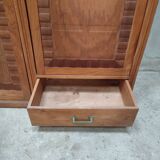 Asymmetrical art deco wardrobe