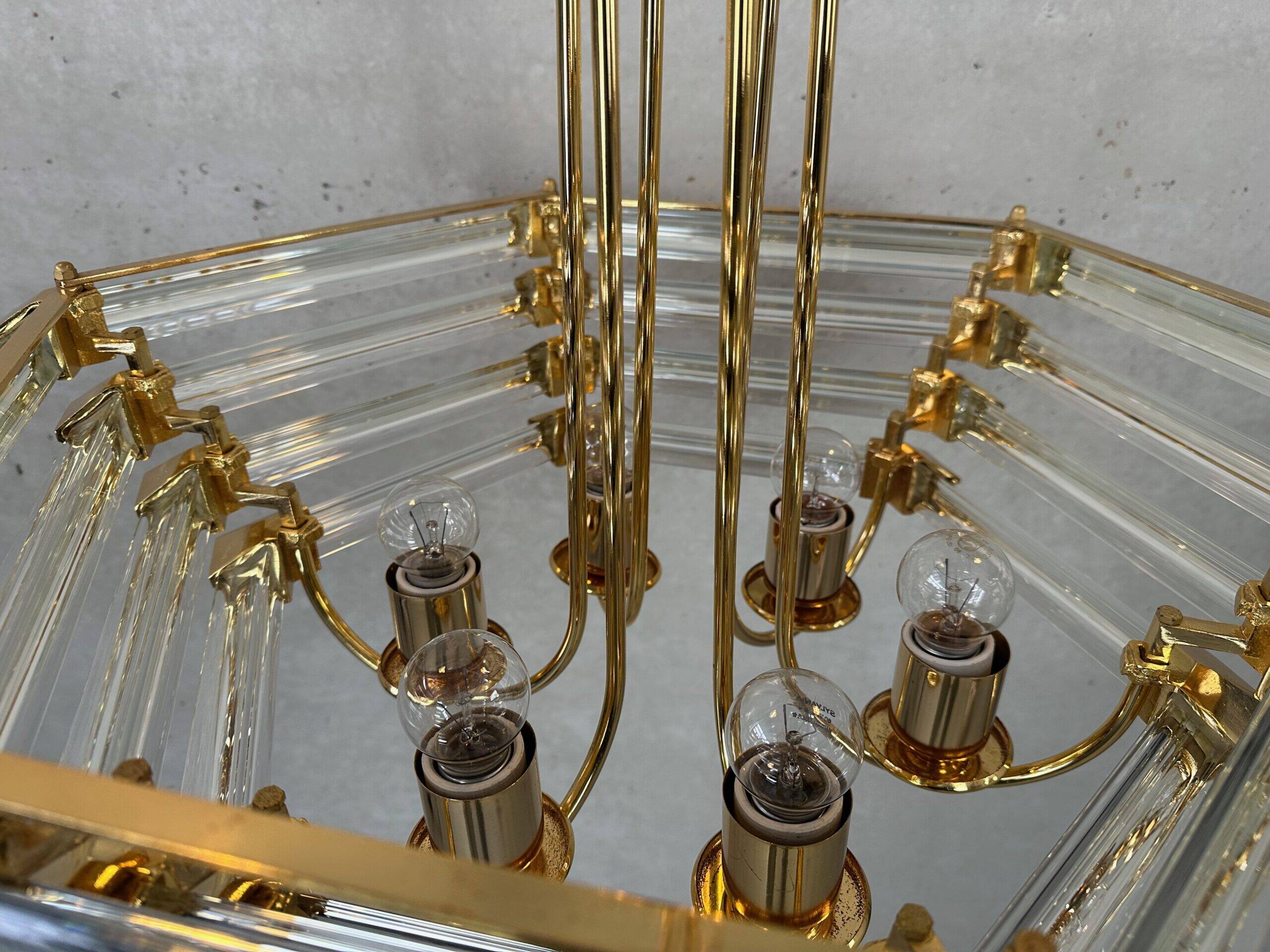 Grand lustre vintage – Bakalowits & Sohne