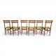 Set of 6 dining chairs by Amma Torino, 1960