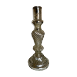 Produit BHV Bougeoir ancien en verre eglomisé