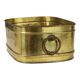 Large Oval Brass Planter Vintage XL Cachepot 41cm