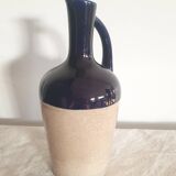 Pichet français en céramique/indigo par Dolphi