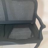 Old cane bench