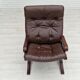 1970s, Norwegian design, Lounge chair model "Kengu" by Erde and Nordahl Solheim for Rybo Rykken