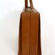 Ensemble de trois valises en cuir vintage