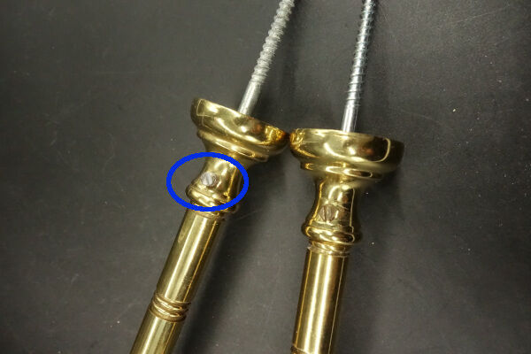 Set of 4 hooks Louis XVI style