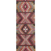 Tapis vintage turc de oushak tissé à la main 78x365 cm