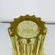 Art Deco vase by Pierre D'Avesn, yellow glass.