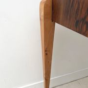 Art Deco console in different types of wood, France 1940