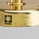 Aneta brass wall lights Sweden 1970