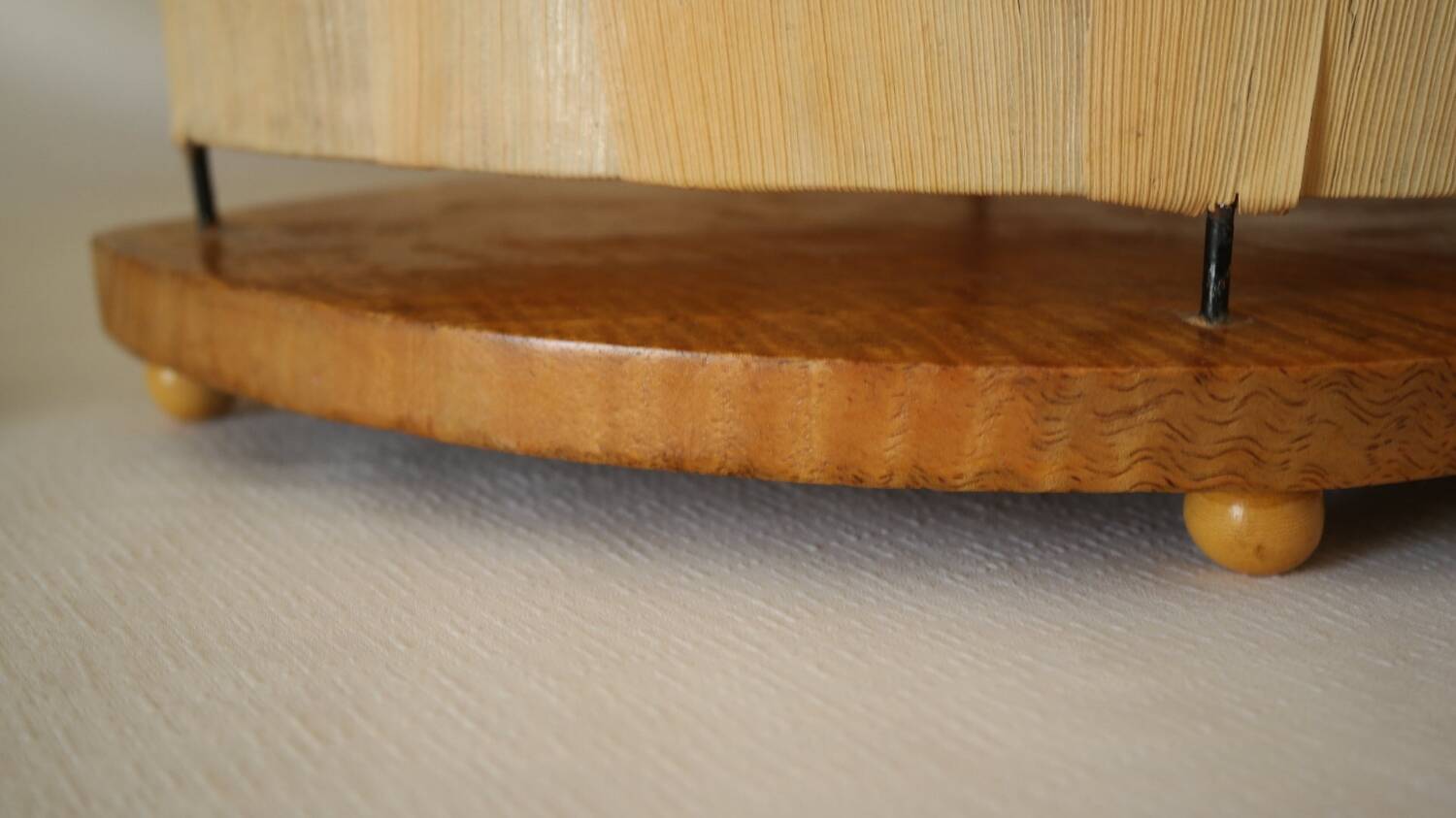 Pair of vintage exotic lamps