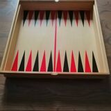 Board game set: checkers - chess - backgammon