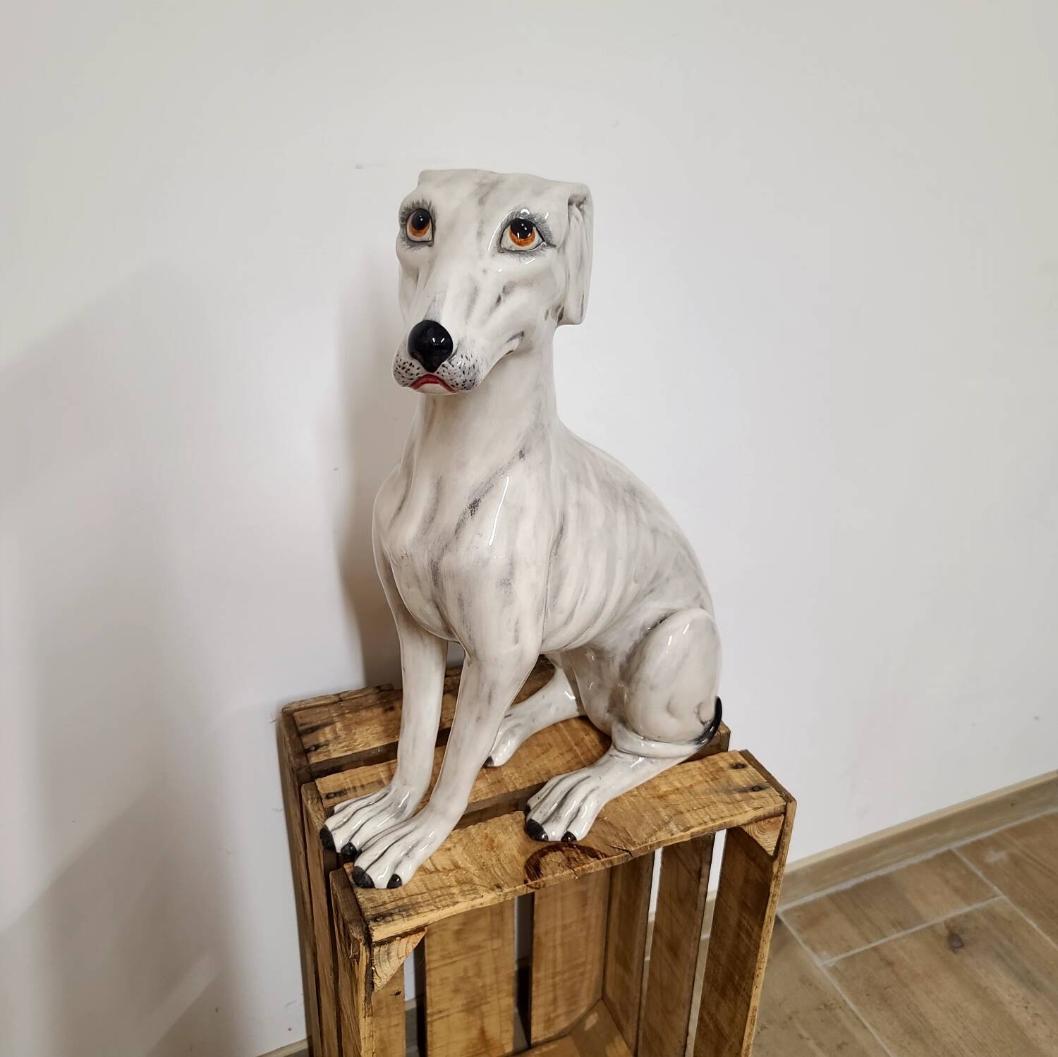 Ceramic dog