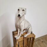 Chien en céramique