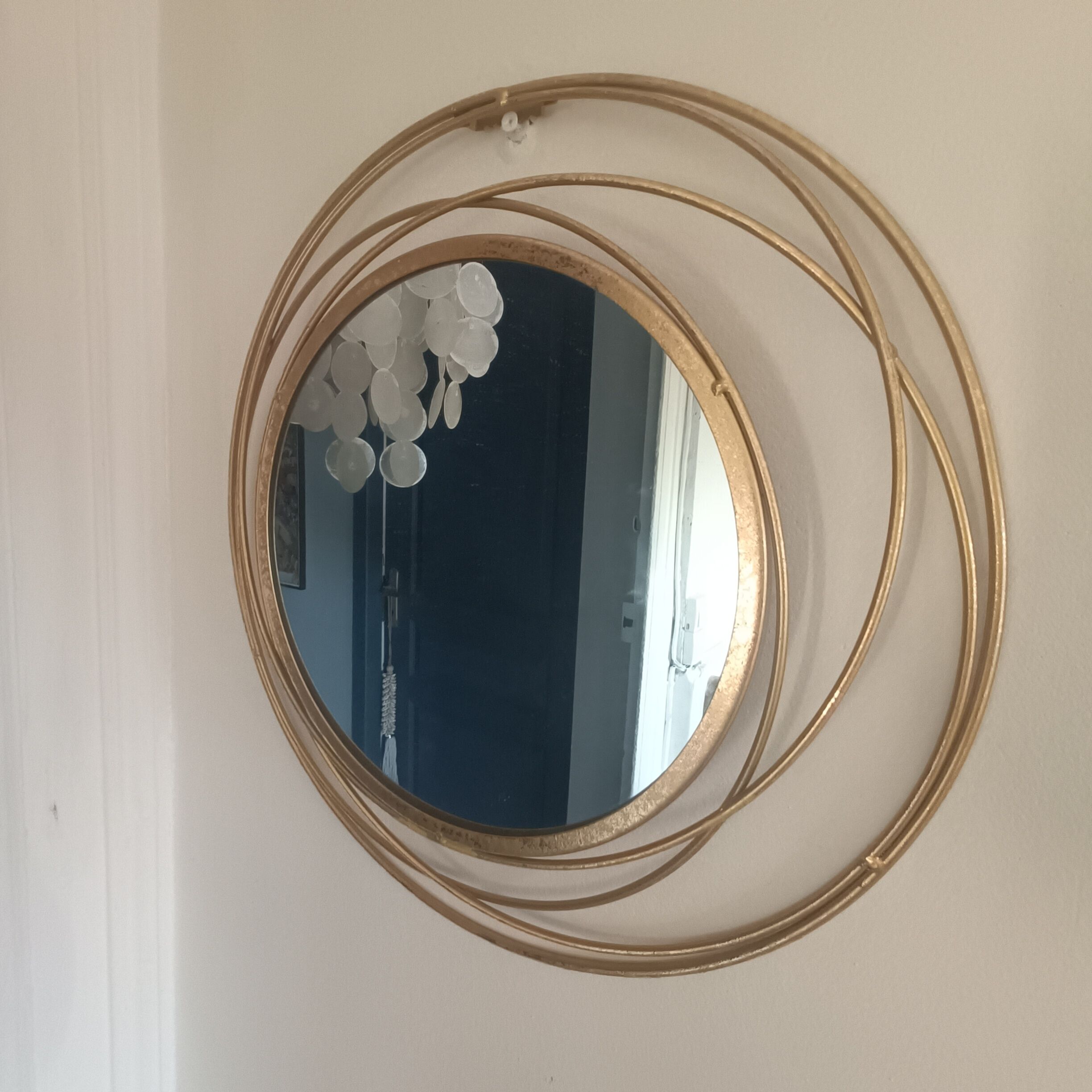 Vintage framed mirror